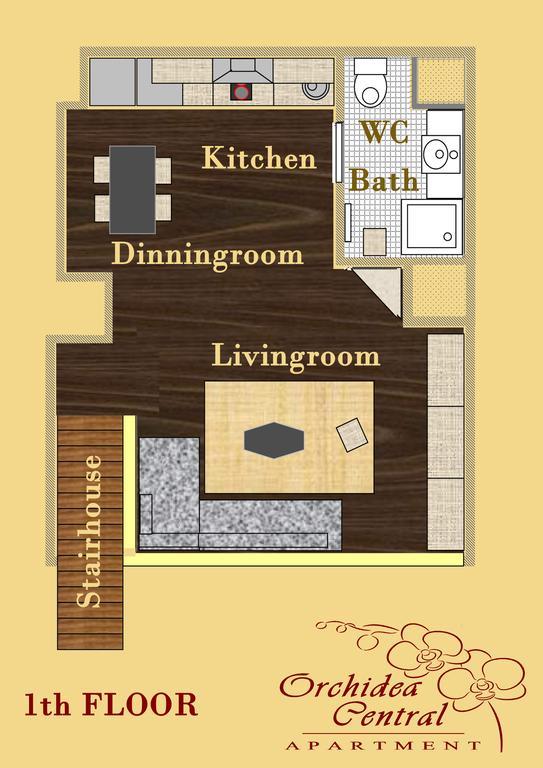Orchidea Central Apartment Budapest Bagian luar foto